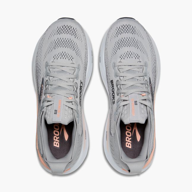 Women's Adrenaline GTS 25 (032 - Grey/Blackened Pearl/Coral) — TC
