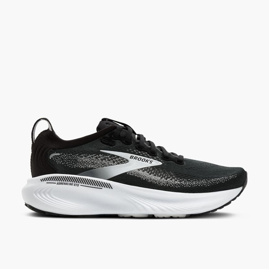 Women's Adrenaline GTS 25 WIDE (090 - Black/Grey/White) — TC