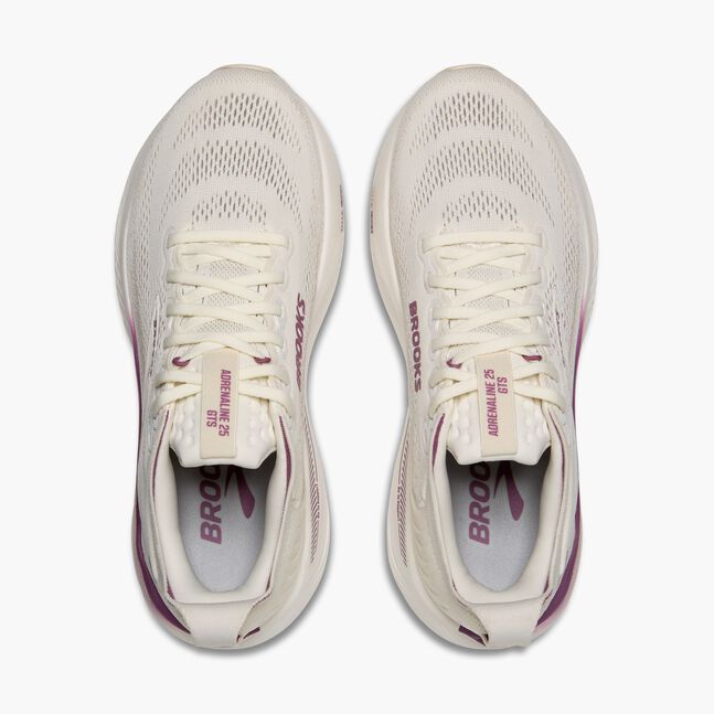 Women's Adrenaline GTS 25 (128 - Coconut/Argyle) — TC Running Co