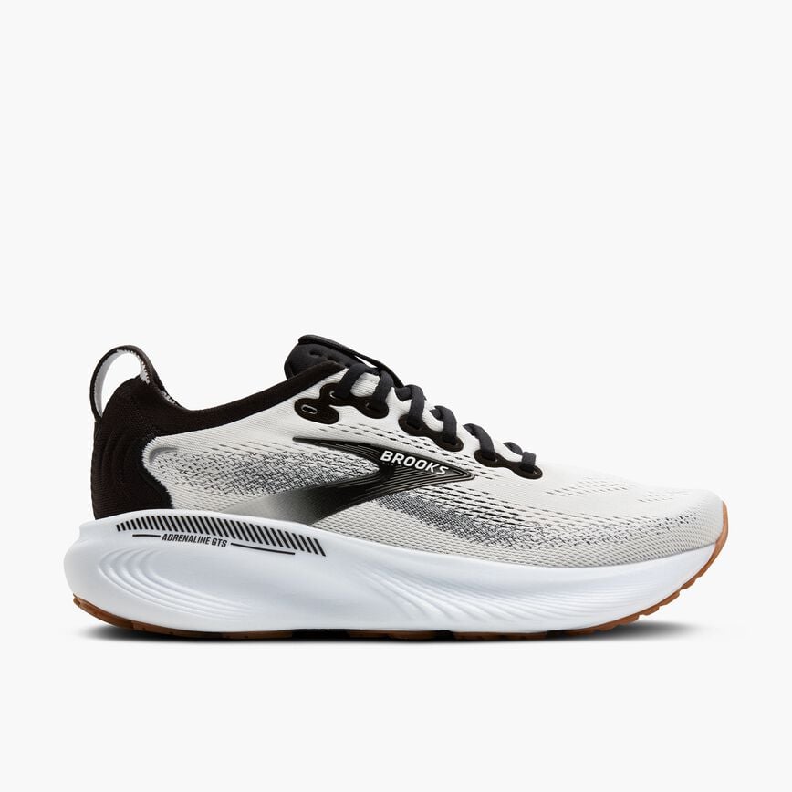 Women's Adrenaline GTS 25 (189 - White/Black/White) — TC Running Co