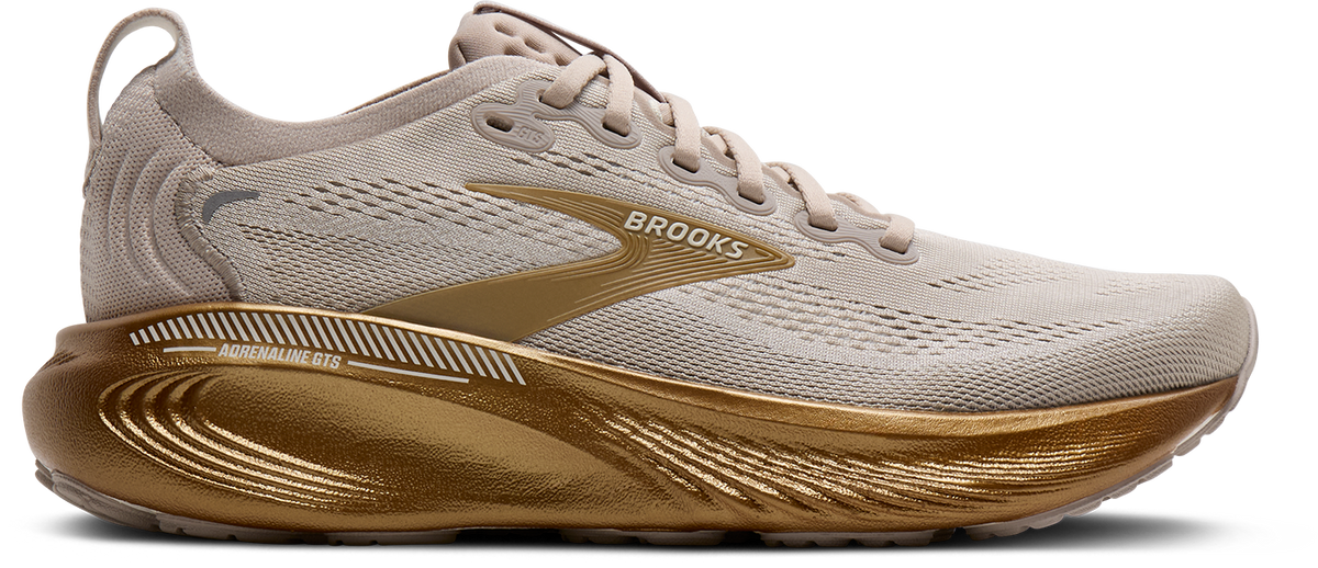 Women's Adrenaline GTS 25 (099 - Grey/Coconut/Gold) — TC Running Co