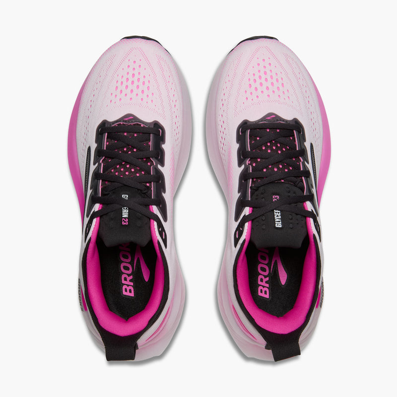 Women's Glycerin 23 (111 - White/Phantom/Cyber Pink)