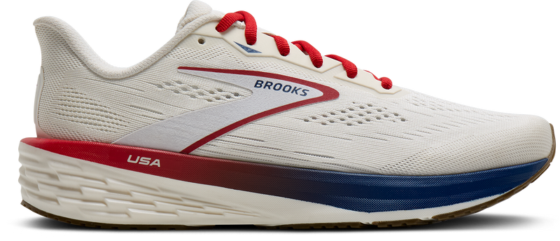 Women's Launch 12 "Stars and Strides" (231 - Coconut/Red/Blue)