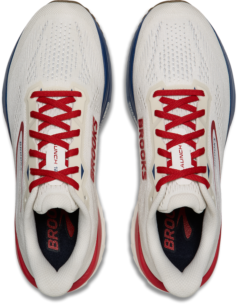 Women's Launch 12 "Stars and Strides" (231 - Coconut/Red/Blue)