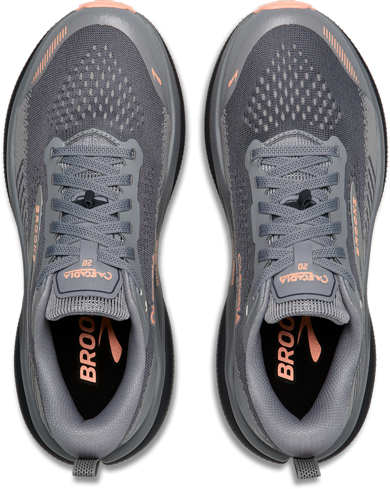 Women's Cascadia 20 (038 - Grey/Grey/Peach)