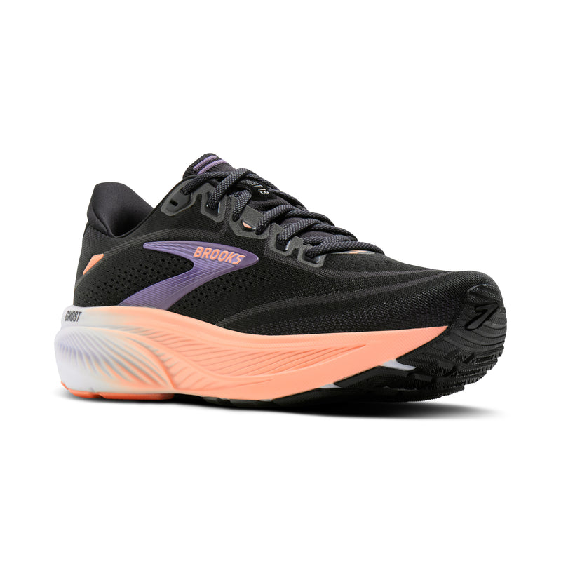 Women's Ghost 18 (080 - Black/Mulled Grape/Peach)