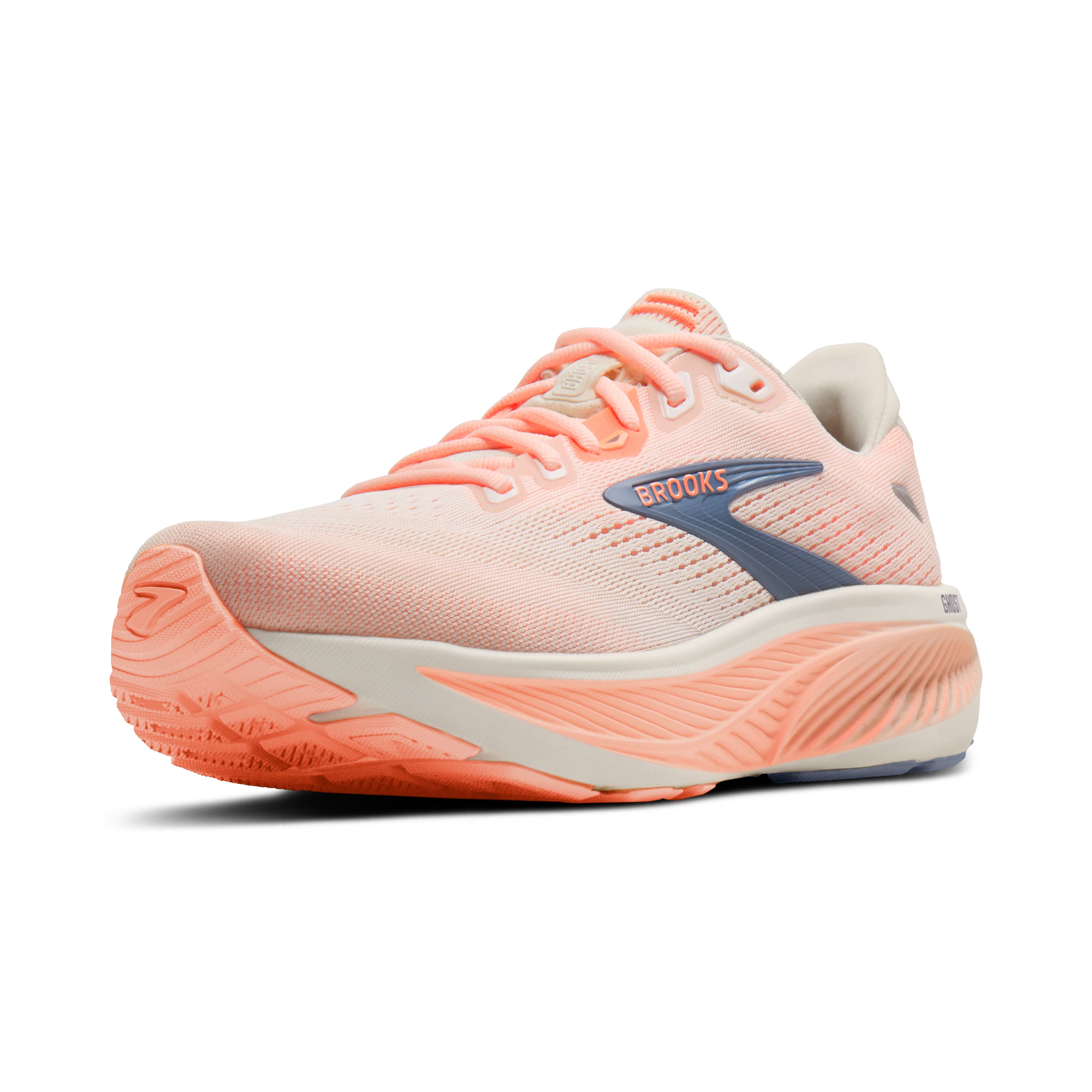 Women's Ghost 18 WIDE (161 - Star White/Cyber Peach/Grey) — TC