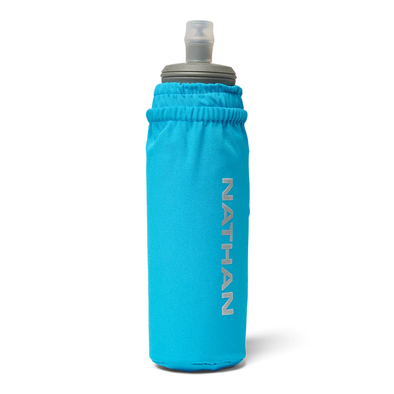 Pinnacle Soft Flask Handheld 14oz (Electric Blue/Reflective Silver)