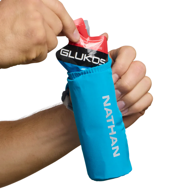 Pinnacle Soft Flask Handheld 14oz (Electric Blue/Reflective Silver)