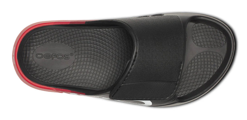 Unisex OOahh Sport Flex Limited Slide Sandal (Fire Rally)