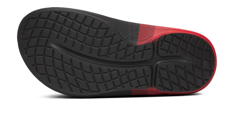 Unisex OOahh Sport Flex Limited Slide Sandal (Fire Rally)