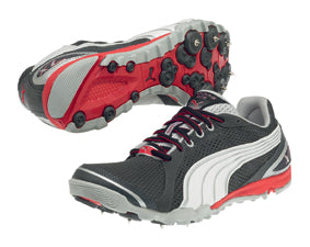 Men's Complete Ngong XC 3 Spike (01 - Dark Shadow/Silver/Puma Red)