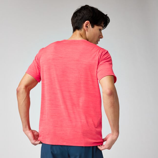 Men’s Luxe Short Sleeve (626 - Heather Cosmic Crisp)