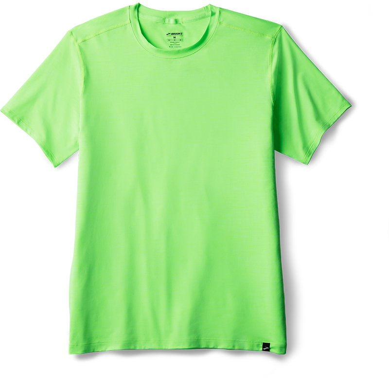 Men's Luxe Short Sleeve (313 - Htr Neo Limeade)