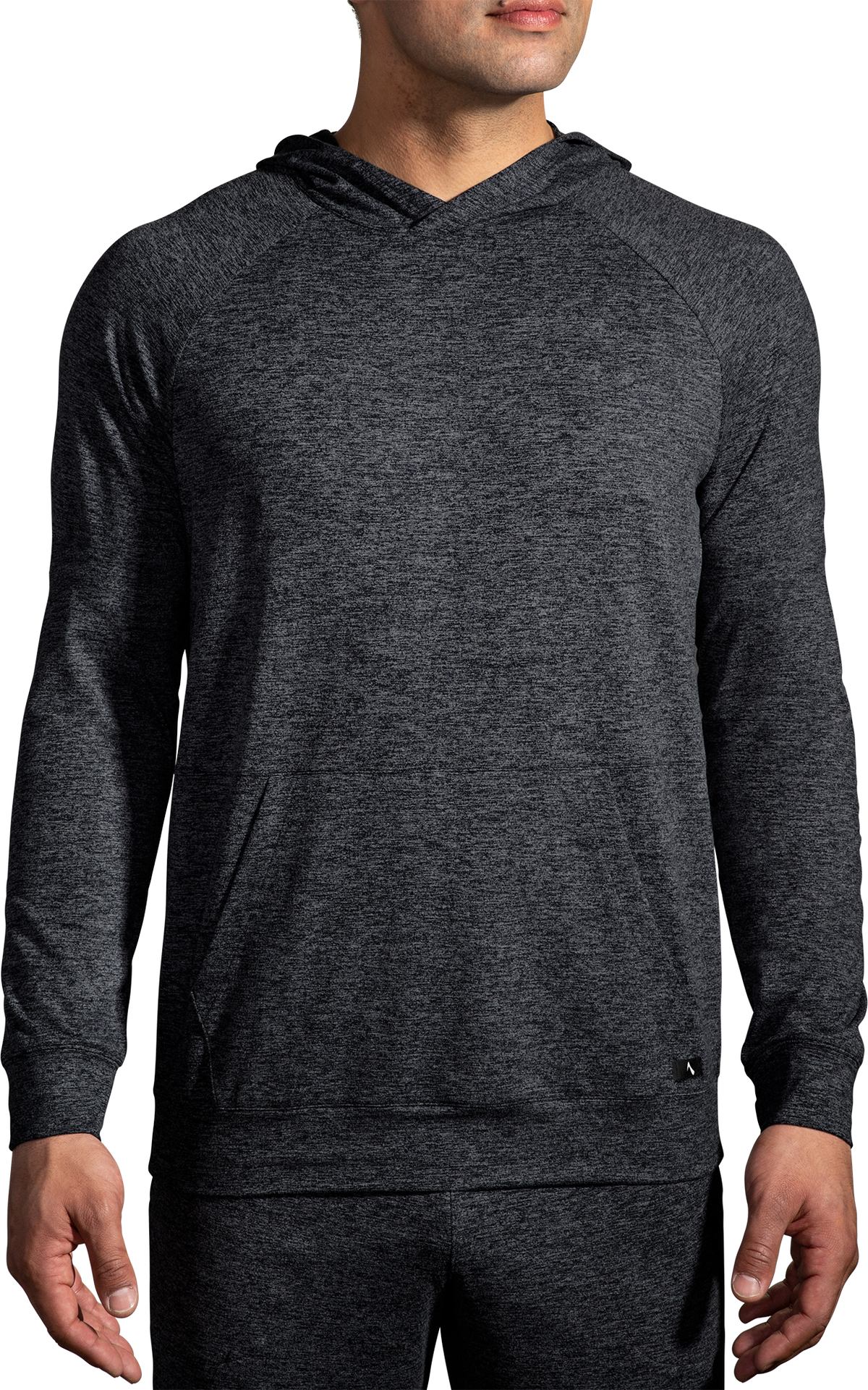 Men's Luxe Hoodie (090 - Heather Black) — TC Running Co