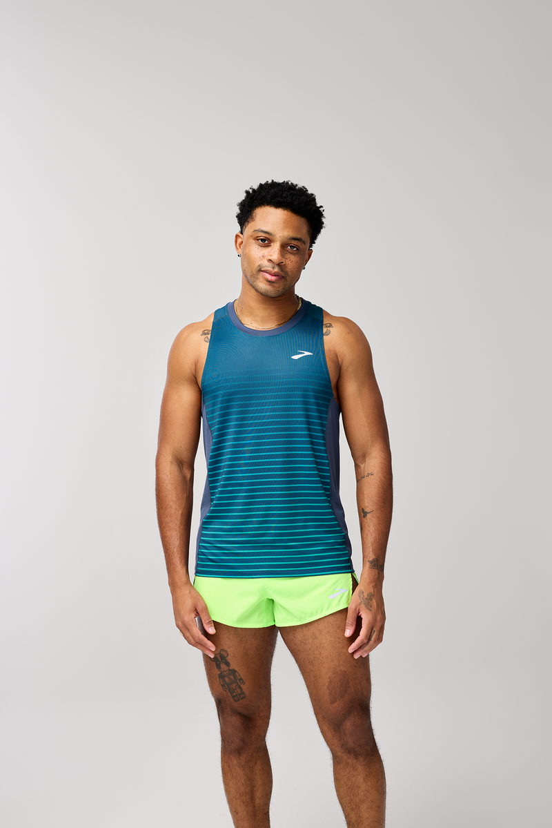 Men's Atmosphere Singlet 3.0 (460 - Setting Stripe)