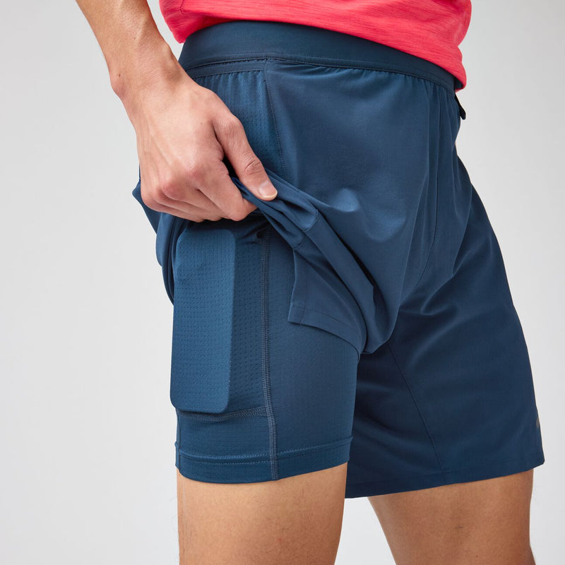 Men's Journey 7" 2-in-1 Short (467 - Midnight Run)
