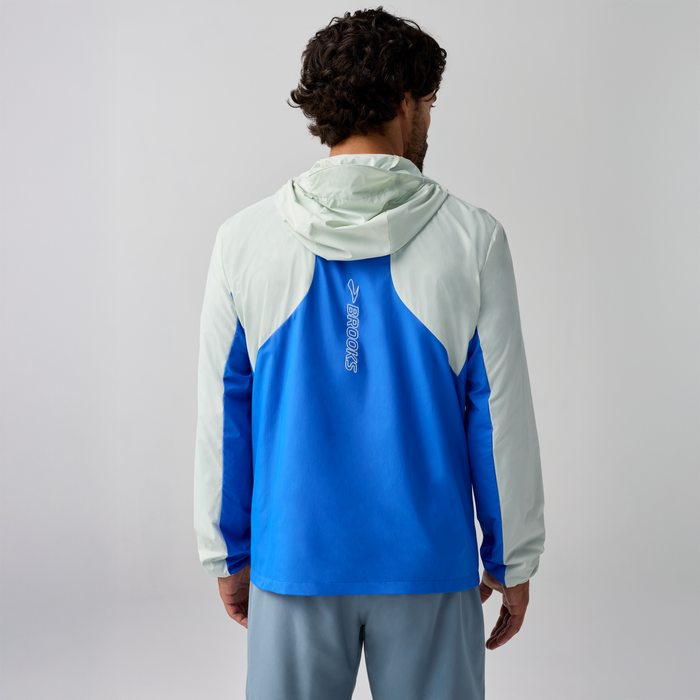Men's Canopy Packable Jacket (420 - Neo Blue/Smoke)