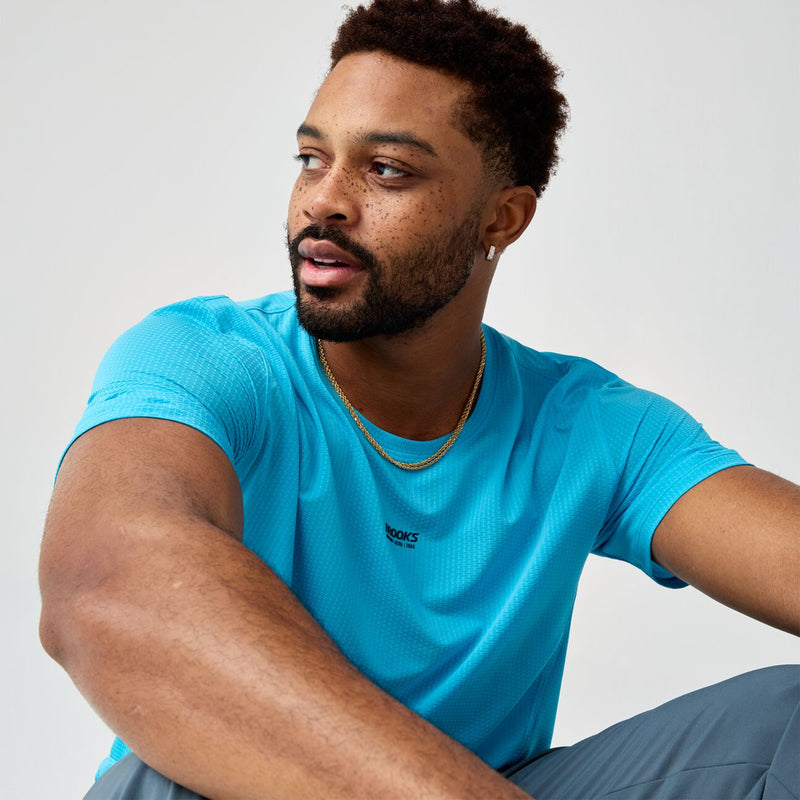 Men's High Point Short Sleeve 2.0 (484 - Blazing Blue/Atomic Blue)