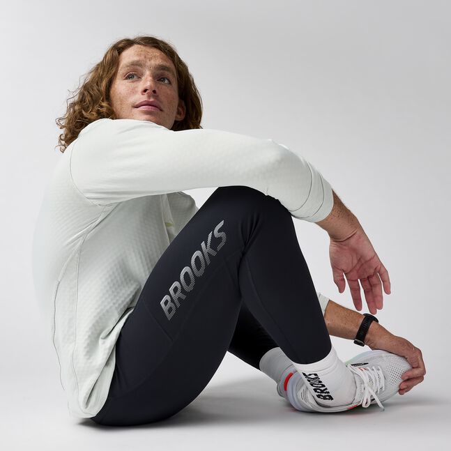 Men's Momentum Thermal Tight 2.0 (021 - Black/Speed Logo) — TC