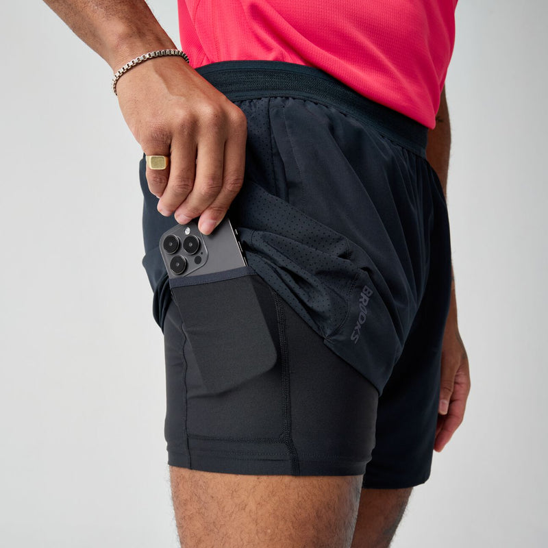 Men’s Dash 2-in-1 Short (001 - Black)