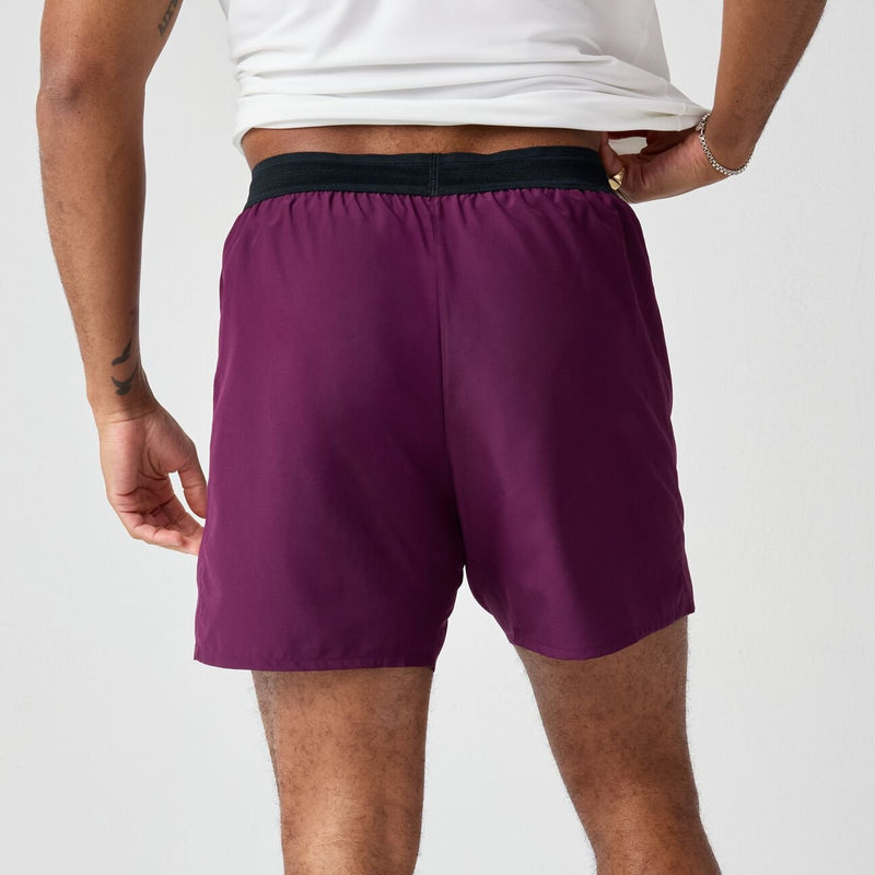 Men’s Dash 2-in-1 Short (516 - Burgundy Blaze/Black)