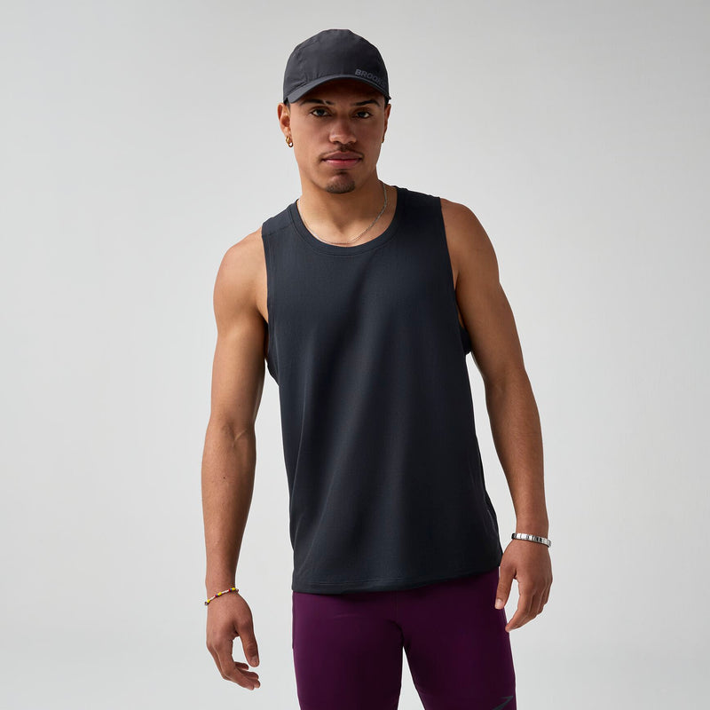 Men’s Dash Singlet (001 - Black)