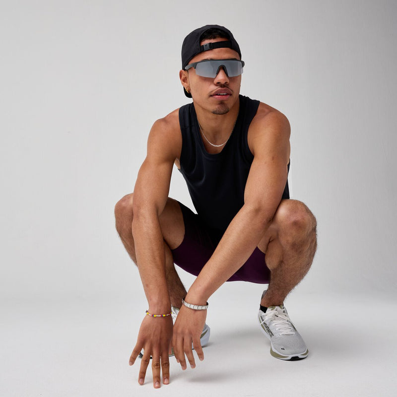 Men’s Dash Singlet (001 - Black)