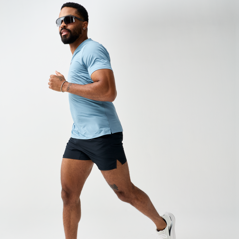 Men's Dash Cooling Short Sleeve (468 - Blue Haze)