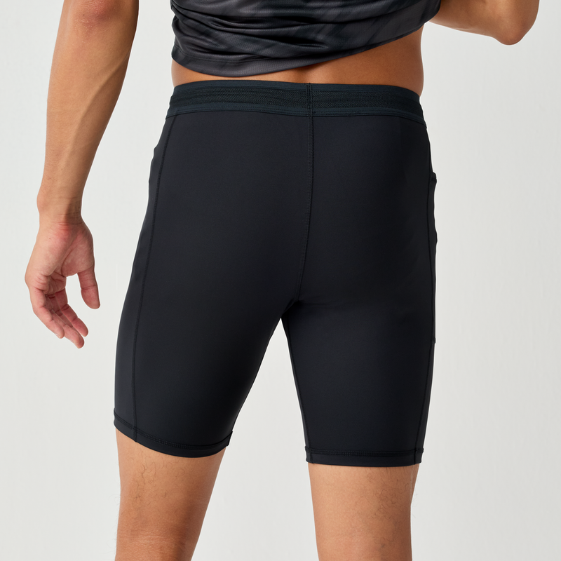 Men's Dash Half Tight (001 - Black)