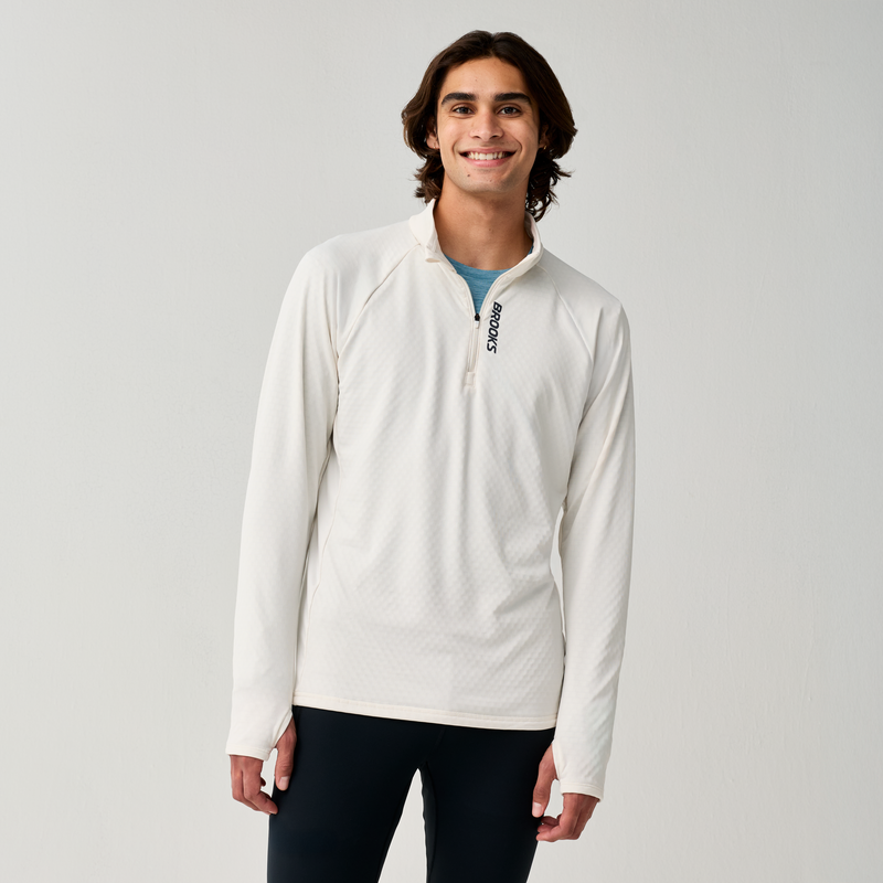 Men's Momentum Thermal 1/2 Zip - Bone