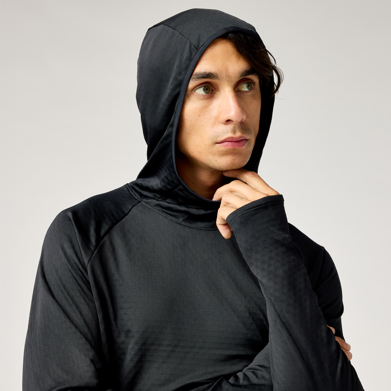 Men's Momentum Thermal Hoodie - Black