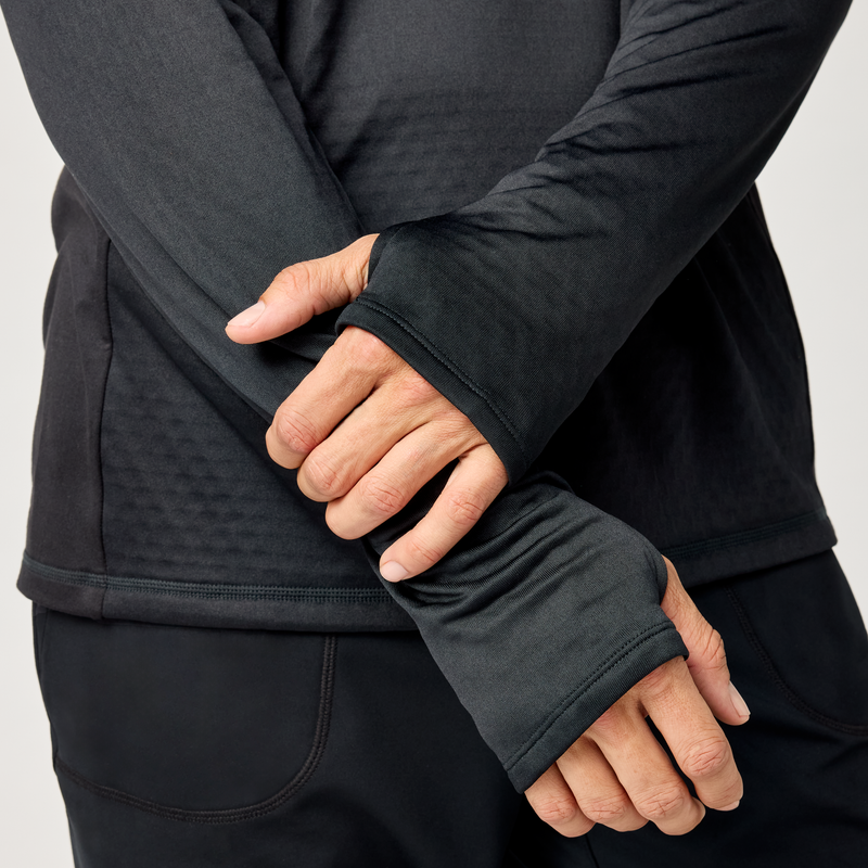 Men's Momentum Thermal Hoodie - Black