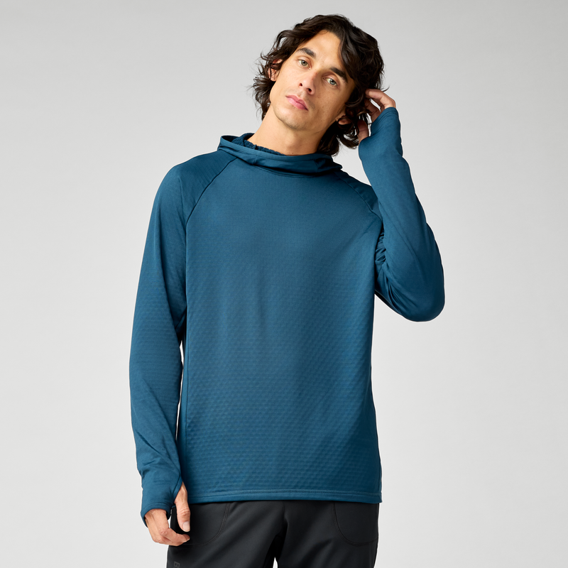 Men's Momentum Thermal Hoodie - Indigo