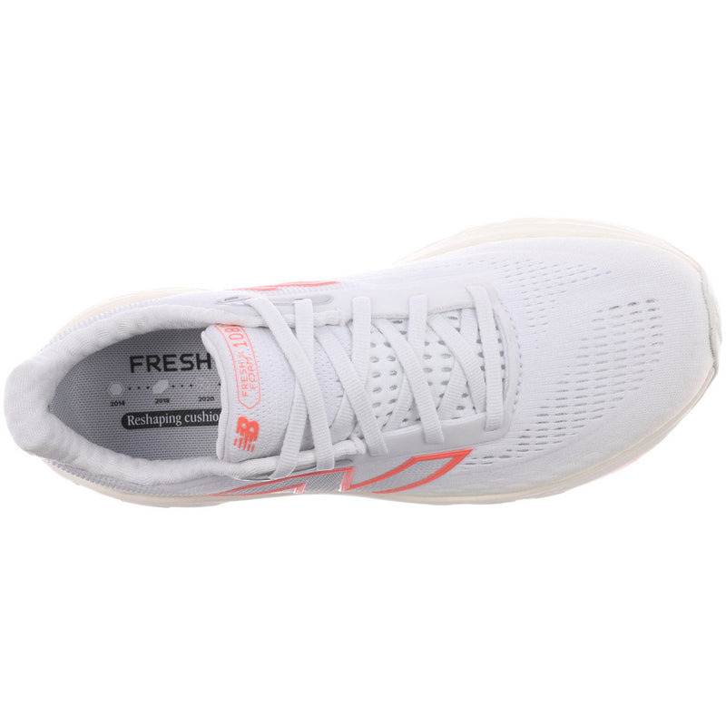Women's Fresh Foam X 1080 v14 (H - NB 103 White/Angora/Urgent Red)