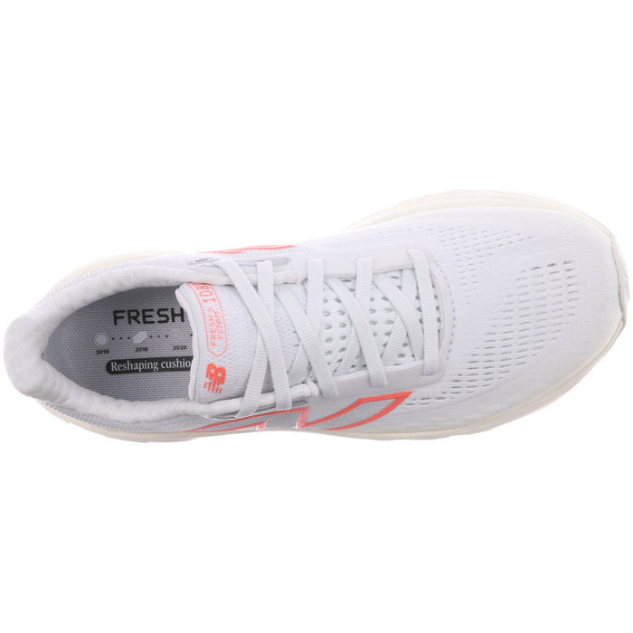 Women's Fresh Foam X 1080 v14 (H - NB 103 White/Angora/Urgent Red)