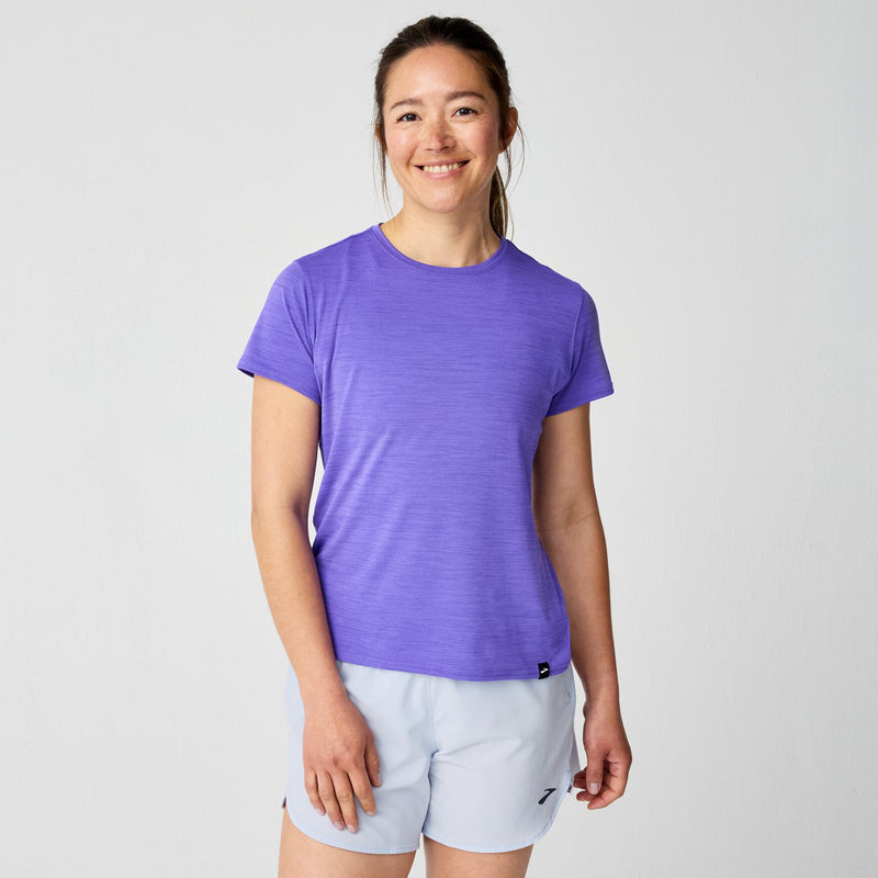 Women’s Luxe Short Sleeve (559 - Heather Violet)