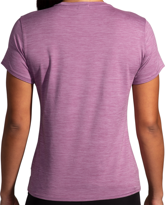 Women’s Luxe Short Sleeve (507 - Heather Washed Plum)