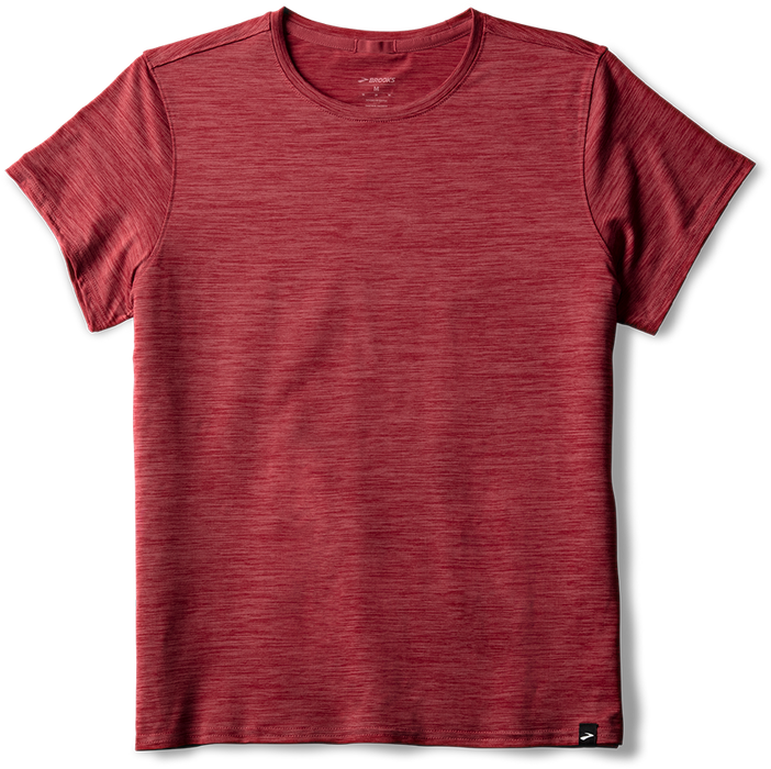 Women’s Luxe Short Sleeve (611 - Heather Earth Red)