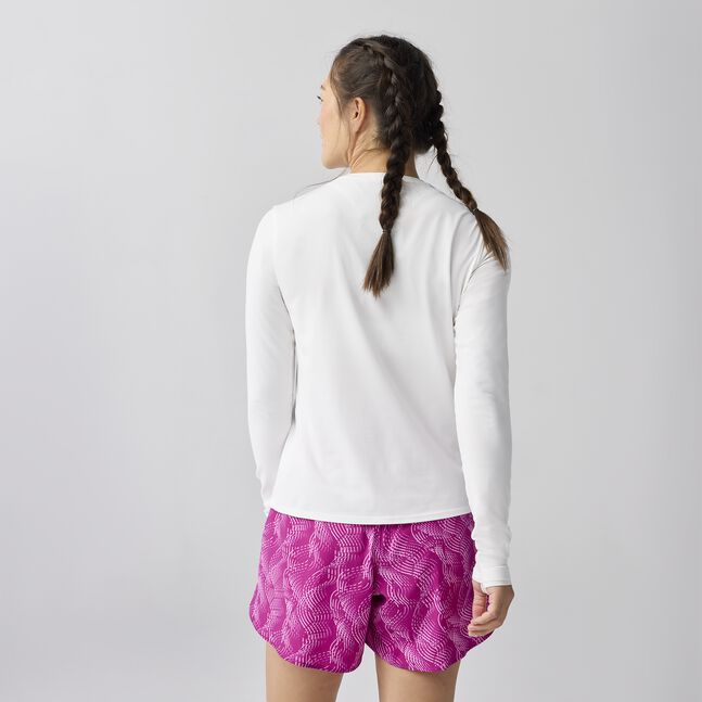 Women’s Luxe Long Sleeve (100 - White)