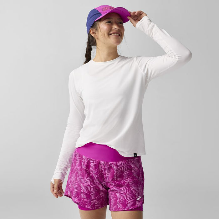 Women’s Luxe Long Sleeve (100 - White)