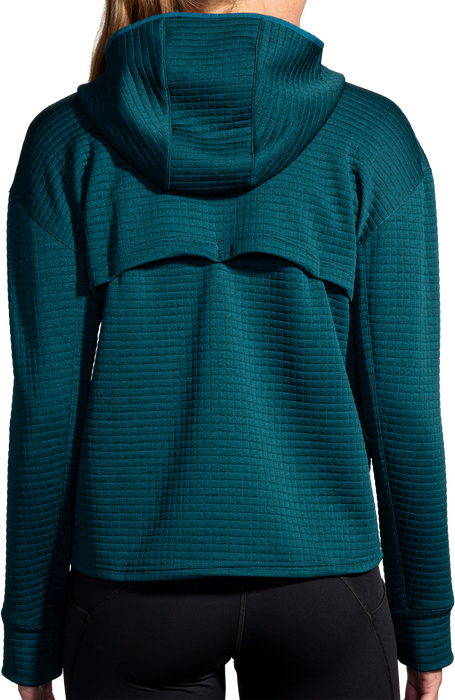 Women's Activate Midweight Hoodie (471 - Heather Moroccan Blue)