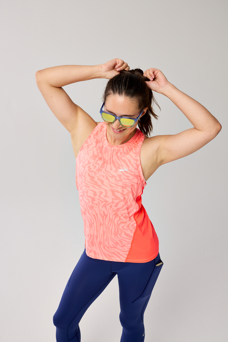Women's Sprint Free Tank 3.0 (622 - Neo Cayenne Speedscape)