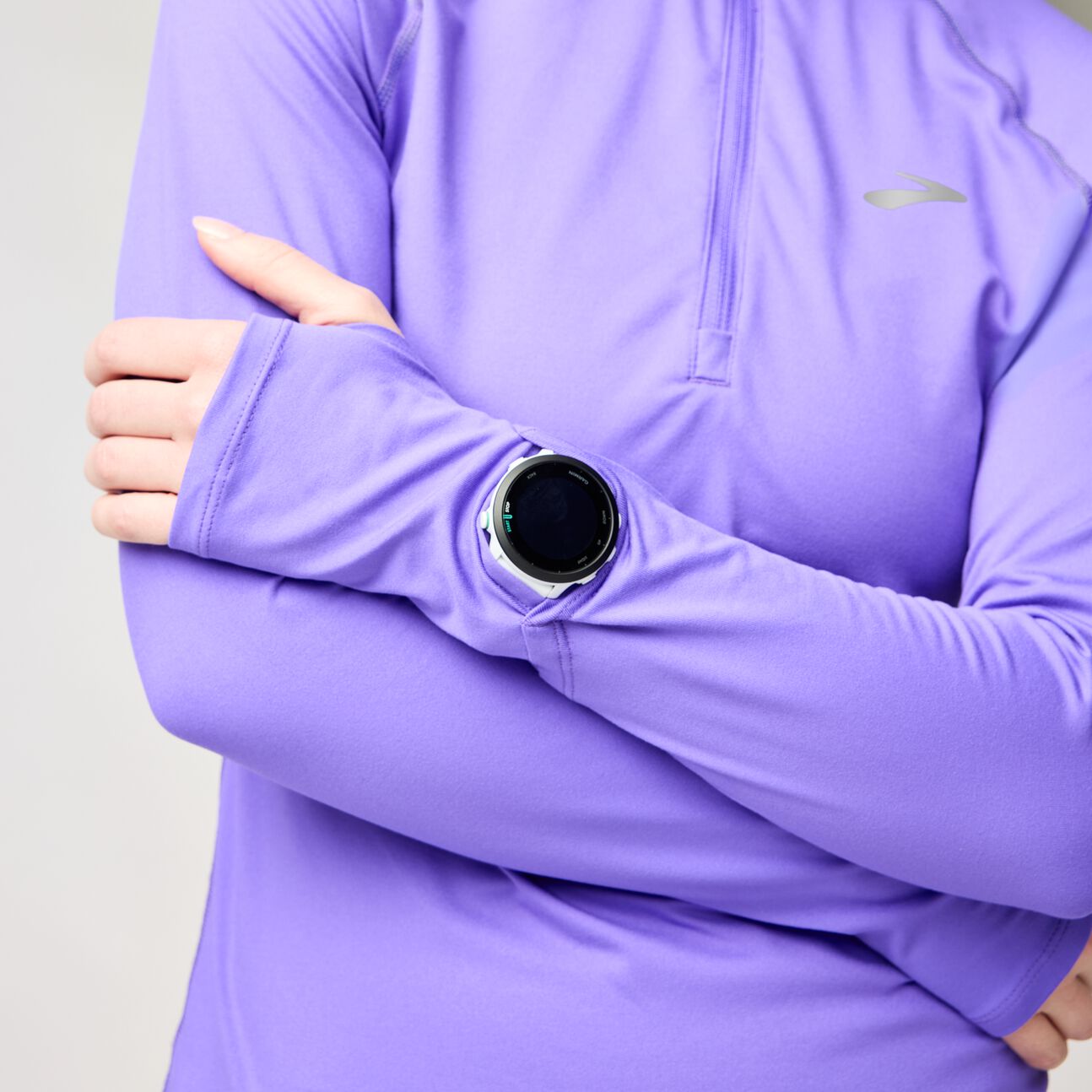 Women's Dash 1/2 Zip 3.0 (515 - Violet) — TC Running Co