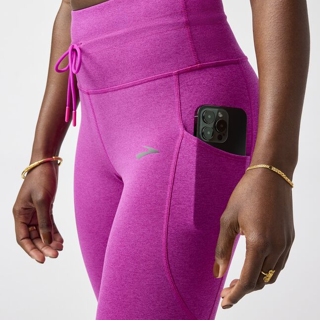 Women's Luxe Tight (512 - Heather Magenta)