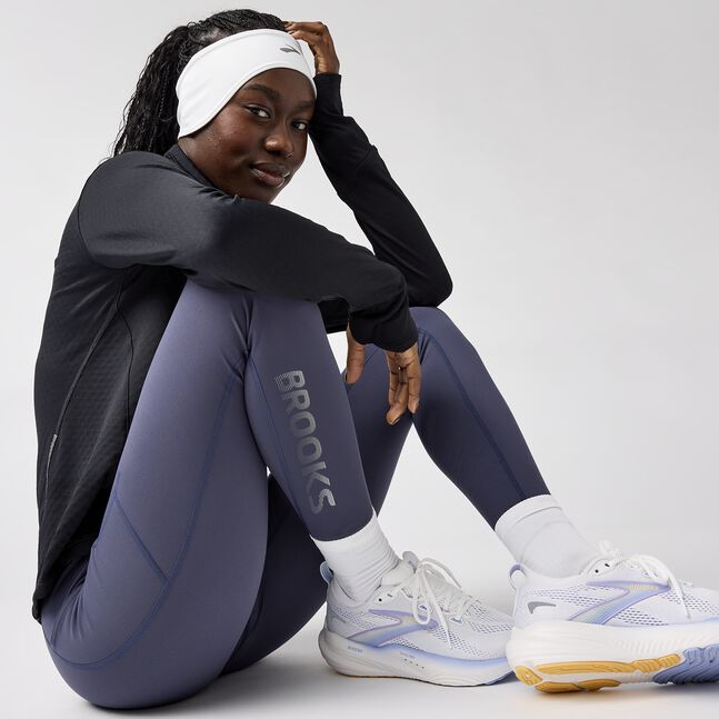 Women's Momentum Thermal Tight 2.0 (459 - Dark Nightshadow/Speed Logo)