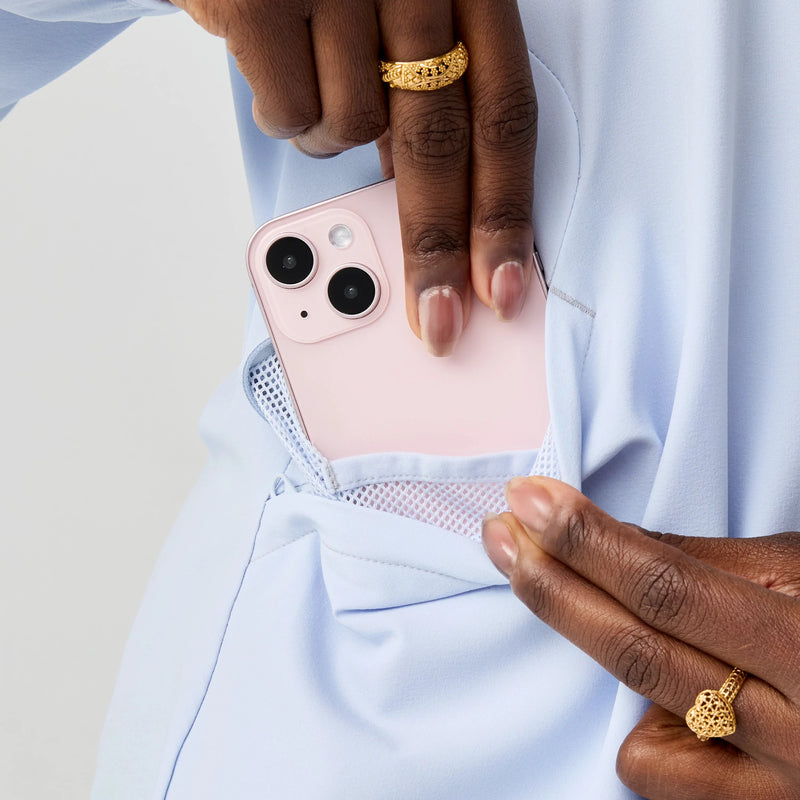 Women's TCRC x Brooks Canopy Packable Jacket (456 - Halogen Blue)