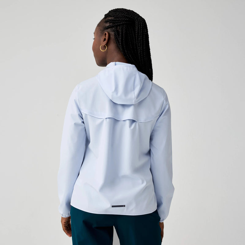 Women's TCRC x Brooks Canopy Packable Jacket (456 - Halogen Blue)