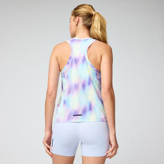 Women's Dash Tank Printed (412 - Euphoryc Halogen)