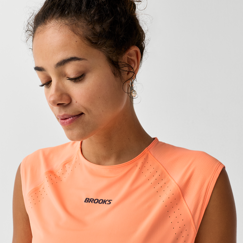 Women's Dash Cooling Short Sleeve (856 - Cyber Peach)